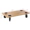 Wrightmaster Heavy Duty Furniture Moving Dolly - Durable Wood Rolling Dolly with Wheels, 500 lbs Capacity 2pcs ZR-W46577450 - alternate 5