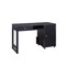 Homeroots 48" Black Writing Desk 347525 - alternate 4