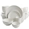 Gibson Home Ogalla 30 Piece Porcelain Dinnerware Set in White 105966.3 - alternate 4