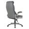 Office Star Products Exec Bonded Lthr Seating Office Chair, Charcoal / Titanium ECH17057-EC42 - alternate 5
