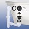 Danco 1 1/2 in. D Plastic Tub Drain Kit 12101 - alternate 6