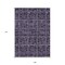 Homeroots 9' X 12' Purple Plum And Charcoal Medallion Washable Indoor Outdoor Area Rug 589312 - alternate 7