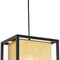 Homeroots Gold and Black Geometric Metal Ceiling Light 524178 - alternate 6