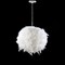Jonathan Y Stork 19" Feather Metal Adjustable LED Pendant, White JYL9063A - alternate 8