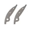 Klein Tools Replacement Blades for 89556, Straight Cuts and Wide Curves, 4-3/4", Stainless Steel 89555 - alternate 2
