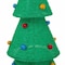 Sunjoy 77 in. Christmas Lighted Holiday Tree, 3D Tinsel Santa Holiday Tree Outdoor Garden D116021000 - alternate 3