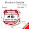 Signmission Private Dumpster Shield Sign Tenant Use, 4 inch X 4 inch, Vinyl Decal, 2PK SHI-D-2PACK-4-438 - alternate 4