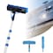 Vevor Solar Panel Cleaning Kit Water Fed Pole Kit 20 ft Brush Soap Dispenser LW4-6m(30CM)-US - alternate 1
