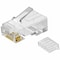 Monoprice Modular Plug, RJ45, With Insert, PK100 7266 - alternate 1