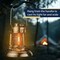 Kings County Tools Oil Lamp 8 in Tall Railroad Lantern with Brass Body & Glass Bulb Decorative Kerosene Lantern GW78A05-14 - alternate 6