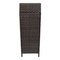 Happimess Keaton Modern 24.13-Gallon All-Weather Wicker/Metal Lidded Hideaway Outdoor Trash Can, Brown HPM1203A - alternate 7