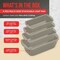 Bakken- Swiss White Marble Nonstick Loaf Pans Set of 4, 7in to 11in, Oven Safe to 450 DegF, Dishwasher Safe BK4LOA4WHT - alternate 5