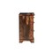 Homeroots 30" Dark Brown Solid Wood Three Drawer Live Edge Filing Cabinet 522096 - alternate 5