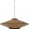 Homeroots Gold Single Metal Dimmable Ceiling Light With Gold Shades 611633 - alternate 3