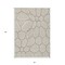 Homeroots 3' X 5' Beige And Brown Abstract Washable Indoor Outdoor Area Rug 600510 - alternate 8