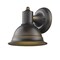 Homeroots Antique Bronze Aluminum Wall Sconce 398465 - alternate 1