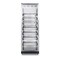 Summit Commercial 24in Wide Mini Reach-In Beverage Center with Dolly SCR1401LHRICSS - alternate 1