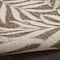 Homeroots 4' X 6' Brown And Ivory Palm Leaf Indoor Outdoor Area Rug 552517 - alternate 6