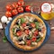 Bakken- Swiss BAKKEN Pizza Pan, Round Perforated, Nonstick Marble Coating, Dishwasher Safe, Blue BAKPIZSHRB78 - alternate 6