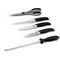 Oster Lindbergh 22 Piece Stainless Steel Cutlery Set with Storage Block in Black 143721.22 - alternate 5