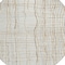 Homeroots 8' Ivory Brown And Gold Round Striped Washable Indoor Outdoor Area Rug 597399 - alternate 5