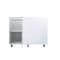 Cambridge Radiance 42in.W x24in.D x34.5in.H Ready to Assemble Slab Corner Blind Kitchen Cabinet in White Gloss SA-BB42-WG-KIT - alternate 5
