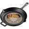 Bakkenmaster Bakken 12 in Cast Iron Skillet, Pre-Seasoned Frying Pan, Even Heat, Stove & Oven Safe BAKCAST12S - alternate 1