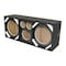 Deejay Led Two 10-in Woofers plus Two Tweeters and One Horn CARBON/TEXTURE Empty Chuchera Speaker Enclosure w/ D10T2H1CARBONBLK - alternate 4