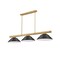 Z-Lite Vanguard Rubbed Brass 3 Light Billiard 3050-3RB-SMB - alternate 6