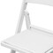 Flash Furniture Hercules Tucker White Lightweight Foldable Chair, Removable White Vinyl Padded Seat LE-L-1M-WH-GG - alternate 6