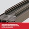 M-D Building Products 36 in. Brown Vinyl Concealed Kerf/Channel Fit Under Door Seal 67967 - alternate 6