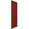 Ekena Millwork True Fit PVC San Carlos Mission Style Fixed Mount Shutters, Pepper Red, 18W x 32H, PR TFP001SC18X032MR - alternate 5