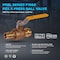 Everflow PressxPEX A Brass Ball Valve 1" FRBL-001-NL - alternate 3