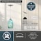 Vaxcel Milano Satin Nickel Mini Pendant Ceiling Light Blue Glass P0172 - alternate 7
