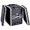 Deejay Led Fly Drive Case -12u Space ABS Molded for Tough Durable Interior and Exterior Case For 19-Inch Ampli TBH12UABSWHEELS - alternate 1
