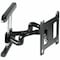 Chief Large 25" Extension Monitor Arm Flat Panel Wall Mount - For Displays 42-86" - 200 lb - Black PNRUB - alternate 1
