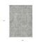 Homeroots 9' X 12' Gray And Ivory Abstract Washable Indoor Outdoor Area Rug 594939 - alternate 5