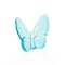 Homeroots 3" Turquoise Crystal Butterfly Figurine Tabletop Sculpture 554019 - alternate 1