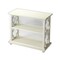 Homeroots Paloma Cottage White Bookcase 389572 - alternate 1