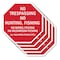 Signmission No Trespassing No Hunting, Fishing, 10 inch X 10 inch, Aluminum Metal Signs, 5PK OC-A-5Pack-10-97 - alternate 1
