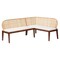 Bali & Pari Okinawa Natural Rattan Dining Nook Bench Set 261-13538-13539-ZORO - alternate 1