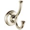 Delta Cassidy Double Robe Hook 79735-PN - alternate 1