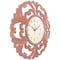Infinity Instruments Wisteria Wall Clock, Terracotta, 15.5" 20331TC-4561 - alternate 5