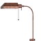 Homeroots 57" Rusted Adjustable Traditional Shaped Floor Lamp With Rust Square Shade 526225 - alternate 3