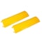Pyle Cable Ramp, 1.60 in H, 38.60 in L, 11 in W, Polyethylene, Yellow, 1 PR PCBLCO22X2 - alternate 1