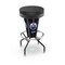 Holland Bar Stool Co Lighted Edmonton Oilers 30" Swivel Bar Stool L500030EdmOilBlkVinyl - alternate 3