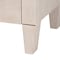 Baxton Studio Leyna Modern Beige Faux Shagreen 3-Drawer Storage Cabinet 251-13970-ZORO - alternate 7