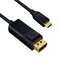 Sanoxy 3ft USB 3.1 Type C Male to DisplayPort 4K at 60Hz Male Cable, Black SNX-CBL-LDR-U3110-1103 - alternate 1