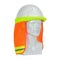 Pip FR Treated Hi-Vis Hard Hat Neck Shade 396-700FR-OR - alternate 2