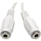 Tripp Lite 6IN MINI STEREO CABLE ADAPTER Y SPLITTER 3.5MM M TO 2XF WHITE 6INCH P313-06N-WH - alternate 2